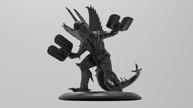 gigan final war godzilla monster movie iron 3d model games toys 3d print model - Mito3D
