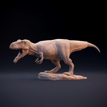 giganotosaurus beabsichtigt 3d drucken dinosaurier kreatur tier reptil eidechse prähistorisch jurassisch ausgestorben dino giga fleischfresser raubtier theropod paläontologie zahl miniatur statue kunst skulpturen 3d print model - Mito3D