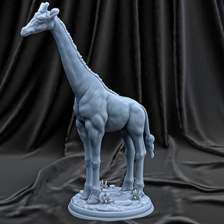 giraffe lion 3dprintmodel 3dmodel art game animal animals lions tiger pokemon sculptures 3d print model - Mito3D