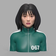 kız Vesika heykel Kadın Sanat kalamar oyunu heykeller 3d print model - Mito3D