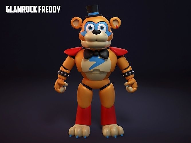 freddy fazbear statuette Modelo de Impressão 3D in Outro 3DExport