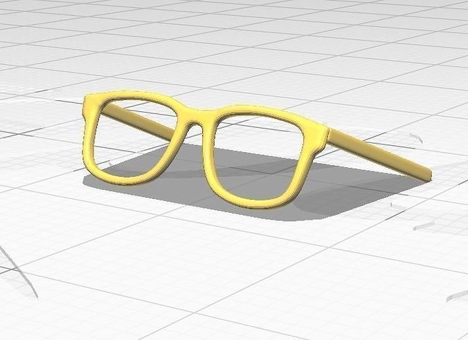 glasses sunglasses sunglass specs spectacle spectacles spec contacts google goggles fashion eyesight optical rayban eye eyewear optic accessory monocle 3D print model - Mito3D