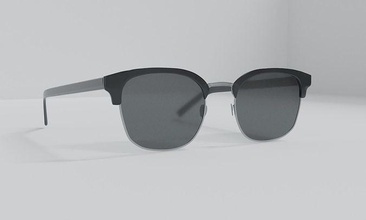 Brille Sonnenbrille Glas Mode Derby drucken schwarz Sonne Sommer Schönheit Zubehörteil Auge Brillen Strand tragen Kleidung Horn Schatten 3d print model - Mito3D