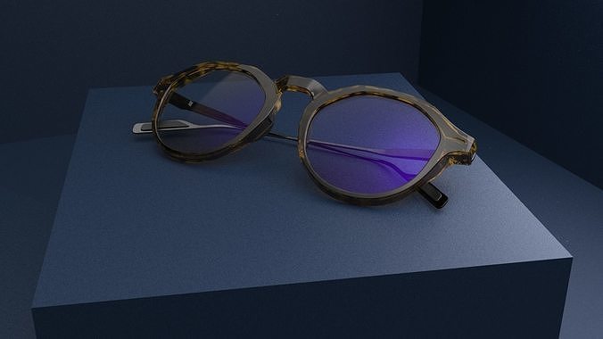 óculos Óculos lente arte oculos escuros moda 3D print model - Mito3D