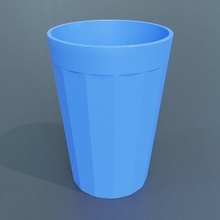 vaso taza beber lleno cubilete lentes agua interior casa 3d print model - Mito3D