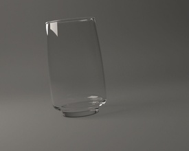 glassware birra bicchiere 004 cristalleria stoviglie bevanda tazza calice casalinghi potabile bicchieri vetroresina stampato design cristallo alcol bar pub liquido ristorante Casa cucina 3d print model - Mito3D