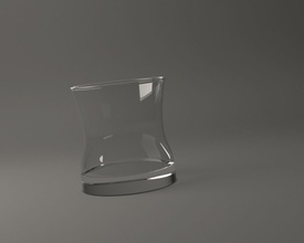 glassware alcohol cilindro vaso cristalería vajilla beber taza copa menaje bebiendo lentes impreso casa espíritu cocina comida 3d print model - Mito3D