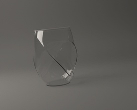 glassware alcohol identificazione personale bicchiere cristalleria stoviglie bevanda tazza calice casalinghi potabile bicchieri alcol pollice stampato Casa cristallo cucina cenare 3d print model - Mito3D