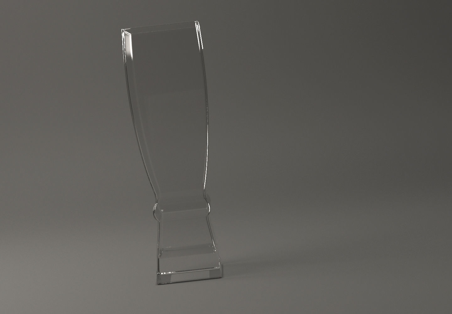 glassware square birra bicchiere 001 cristalleria stoviglie bevanda tazza calice casalinghi potabile bicchieri vetroresina piazza design bar pub ristorante cristallo alcol cenare camera casa cucina 3D print model - Mito3D
