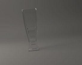 glassware square Cerveja vidro 003 talheres bebida copo cálice utensílios domésticos bebendo óculos cerveja quadrado Projeto Barra bar álcool restaurante impresso cristal casa cozinha 3d print model - Mito3D