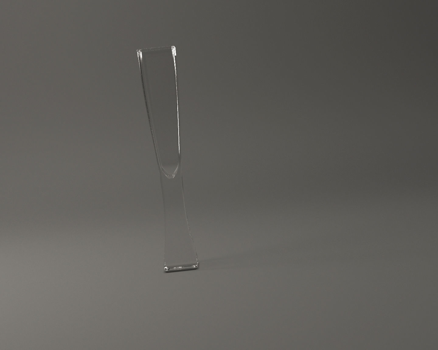 glassware square Champagner Flöte Glas 001 Glaswaren Geschirr Getränk Becher Tasse Kelch Haushaltswaren Trinken Brille Alkohol Essen Zimmer Wein Design Quadrat 3D print model - Mito3D