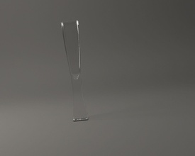 glassware square Şampanya flüt bardak 001 cam eşya sofra takımı İçmek Fincan kadeh ev eşyaları içme Gözlük likör yemek oda şarap tasarım Meydan 3d print model - Mito3D