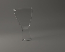 glassware square cocktail bicchiere 001 cristalleria stoviglie bevanda tazza calice casalinghi potabile bicchieri piazza bar pub liquido alcol ristorante liquore design cenare camera 3d print model - Mito3D