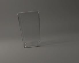 glassware square bardak 002 cam eşya sofra takımı i̇çmek fincan kadeh ev eşyaları içme gözlük yemek oda meydan mutfak 3d print model - Mito3D