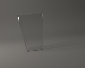 glassware square glas 005 glaswaren geschirr getränk becher tasse kelch haushaltswaren trinken brille wasserglas wasser design kristall essen zimmer haus küche 3d print model - Mito3D