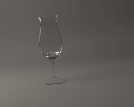 glassware square vinho vidro 001 talheres bebida copo cálice utensílios domésticos bebendo óculos líquido Barra coquetel quadrado Projeto cristal álcool licor casa cozinha 3d print model - Mito3D