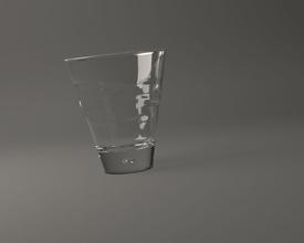 glassware water vidro 007 talheres bebida copo cálice utensílios domésticos bebendo óculos jantar água Projeto impresso cristal onda casa cozinha 3d print model - Mito3D