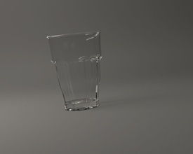 glassware water vidro 017 talheres bebida copo cálice utensílios domésticos bebendo óculos jantar água Projeto impresso cilindro recipiente cristal casa cozinha 3d print model - Mito3D