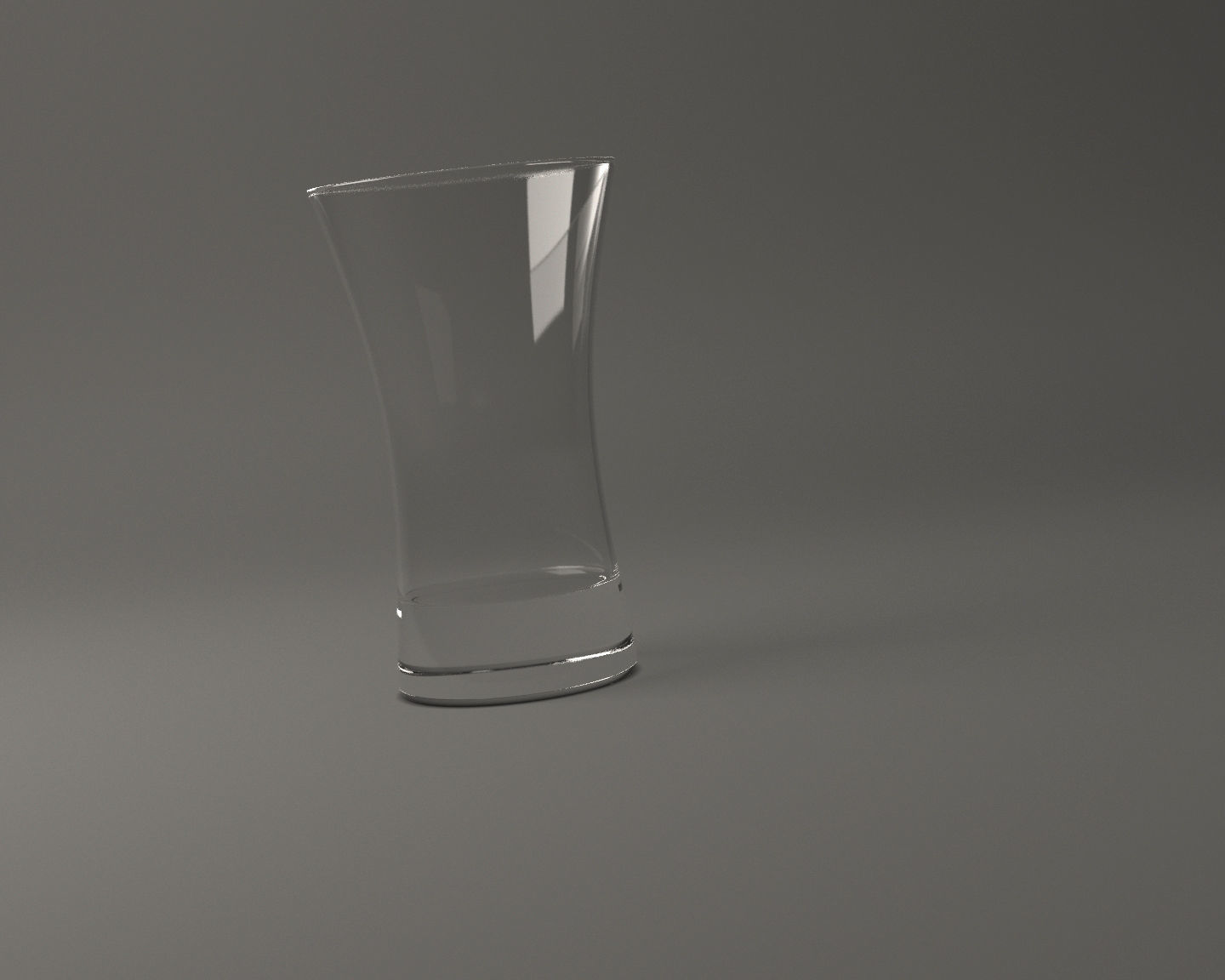 glassware water glas 018 glaswaren geschirr getränk becher tasse kelch haushaltswaren trinken brille design essen zimmer gedruckt kristall wasserglas wasser container zylinder haus küche 3D print model - Mito3D