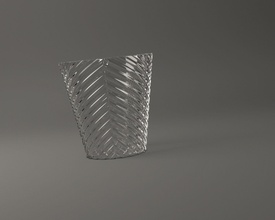 glassware water bardak 030 cam eşya sofra takımı i̇çmek fincan kadeh ev eşyaları içme gözlük yemek oda su bardağı su basılı tasarım kristal konteyner silindir rahatlama mutfak 3d print model - Mito3D