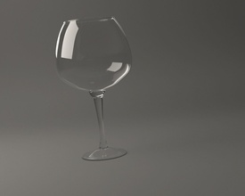 glassware wine verre 006 verrerie vaisselle boisson tasse gobelet articles ménagers buvant lunettes vignoble vin l'alcool conception imprimé cristal récipient cylindre ballon maison cuisine manger 3d print model - Mito3D