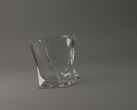 glassware alcohol penta bicchiere cristalleria stoviglie bevanda tazza calice casalinghi potabile bicchieri alcol stampato Casa cucina cenare 3d print model - Mito3D
