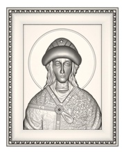 gleb icona stl art cult chiesa il metallo design religione 3d di stampa libero ortodossa sculture 3d print model - Mito3D