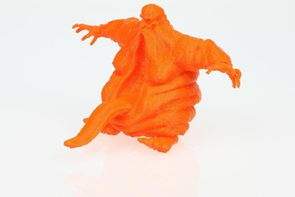 glottony orange figure gluttony toys toy monster creatures creature monsters games 3d print model - Mito3D