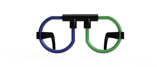 glow stick glasses connectors party sunglasses birthday mod diy celebration fun games toys sticks 3d print model - Mito3D