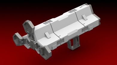 mg gn missile exia gundam gunpla modèle plastique arme 3dprinter diy loisir mécanique pièces 3d print model - Mito3D
