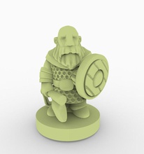 gnome art wariror fantasy toy game sculpture lowpoly sculptures 3d print model - Mito3D