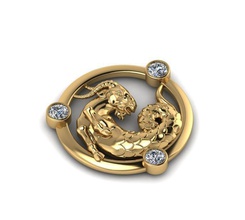 Ziege Gott Schmuck ring logo Ringe - Anhänger drucken design Kunst gold Platin download Silber dragon Halsketten diamond Juwel modern Tier Hund 3d print model - Mito3D