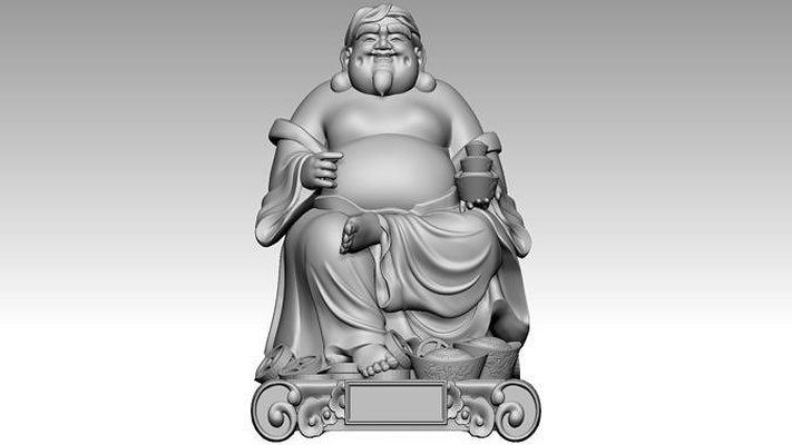 of reichtum 9 avalokiteshvara buddha buddhismus maitreya sangha bodhisattva statue skulpturen charakter lotus meditation kunst religion cnc 3dprint 3d print model - Mito3D