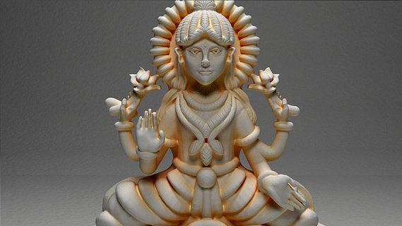 tanrıça Murti göz takı Tanrı idol Kral Bhagwan sarkık mücevher altın heykel zbrushmodel zbrush kolye 3dprint Sanat yazdırılabilir karakter kolyeler 3d print model - Mito3D