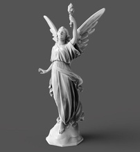 tanrıça heykel şekil vermek karakter midillisi anatomi dolu efsane parçalar meydan okuma sanat heykeller 3d print model - Mito3D