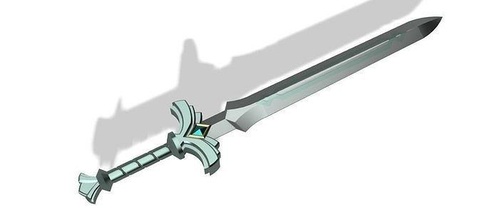 goddess sword stl files legend of zelda skyward cosplay prop weapon replica link nintendo switch wii hobby diy 3d print model - Mito3D