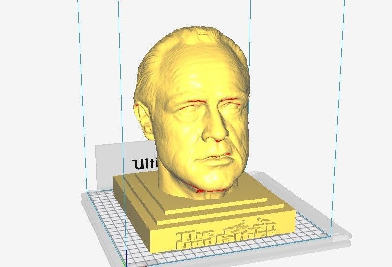 padrinho - marlon brando escultura a arte do busto esculturas 3D print model - Mito3D