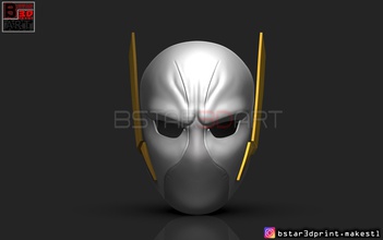 suerte máscara destello dios temporada 6 cosplay casco velocidad cómic maravilla disfraz accesorios divina diosacosplay hombre acero capitán juegos juguetes 3d print model - Mito3D