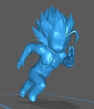 Goku veloce flash modello 3d anime Giochi giocattoli 3d print model - Mito3D