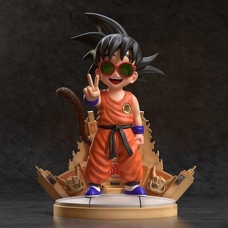 Goku mestre roshis óculos esfera dragão anime arte Dragão bola esculturas estatuetas Roshi figura maestro feira kame Kidgoku 3d print model - Mito3D