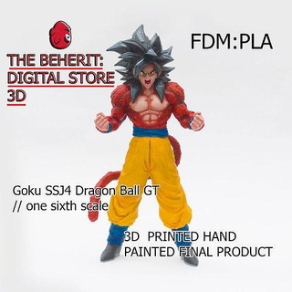 Goku ssj4 Drago palla gt dragonballgt ender3 print3d printing3d digitalmodel zbrushsculpt arte sculture 3d print model - Mito3D