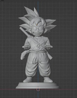Goku toribot Joystick Halter Unterstützung Kabel Jungs Dragon Ball Statue Zahl Skulptur Kabeltyp Modell Spielzeuge Anime soporte Spiele Spiel Zubehör 3d print model - Mito3D