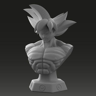 Goku ultra istinto fallimento sfera drago gokuultra dragonballsuper dragonballz Giochi giocattoli arte sculture 3d print model - Mito3D