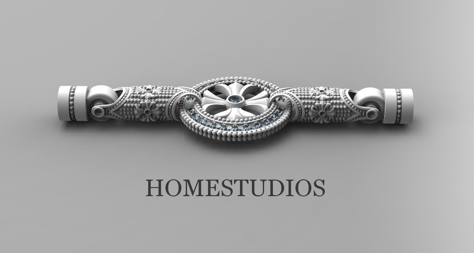 or bracelet de forme base la chaîne pointe bijoux le imprimable d'argent engagem diamant mode beauté l'engagement gem platine joyau brillant ruby d'autres l'habillement 3D print model - Mito3D