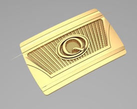 ouro fivela do cinto jóias os homens couro bonita de prata outros 3d print model - Mito3D