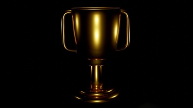 gold cup trophy 1 sport win team prize hobby diy 3d print model - Mito3D