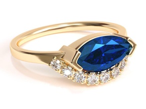 gold lace wedding ring Schmuck gem Luxus Platin - Zubehör Mode Silber bedruckbar ist genial Diamant-ring prototyping gold-ring Saphir Bekleidung diamant brillant engagement Ringe 3d print model - Mito3D
