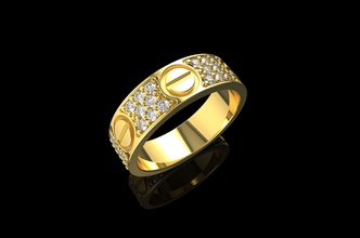 gold n619 Schmuck Silber ring diamond engagement Mode-ring Diamant-ring gold-ring engagem genial weiß sterling Hochzeit bedruckbar ist Juwel Saphir ruby diamant Ringe 3d print model - Mito3D