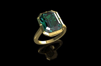 ouro n625 jóias de prata anel diamante jóia o engajamento da forma casamento engagem gem prototipagem cad brilhantes vestuário safira ruby anéis 3d print model - Mito3D