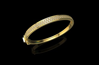 oro n652 gioielli cad brillante anello orecchino di fidanzamento moda e bellezza braccialetto zaffiro diamanti matrimonio ruby diamant gioiello argento diamante bangle bracciali 3d print model - Mito3D